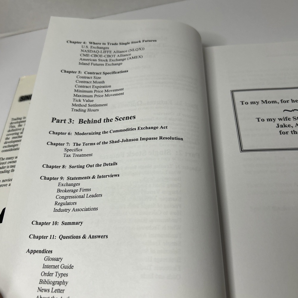 The Complete Guide to Single Stock Futures Greenberg RARE - Picture 8 of 10